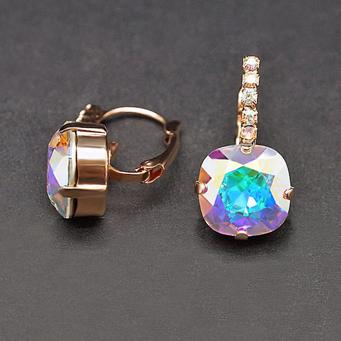 Auskari "Apžilbinošs Mirdzums VII (Aurore Boreale)" ar Swarovski™ kristāliem